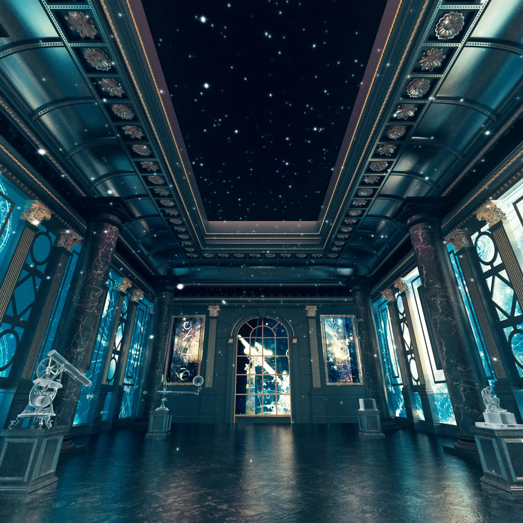A gallery of distant worlds, from A New Blue