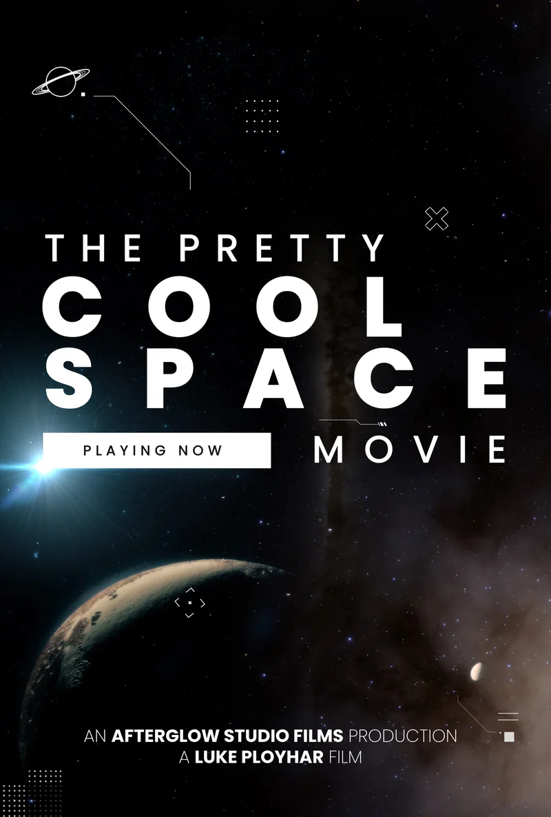 The Pretty Cool Space Movie poster